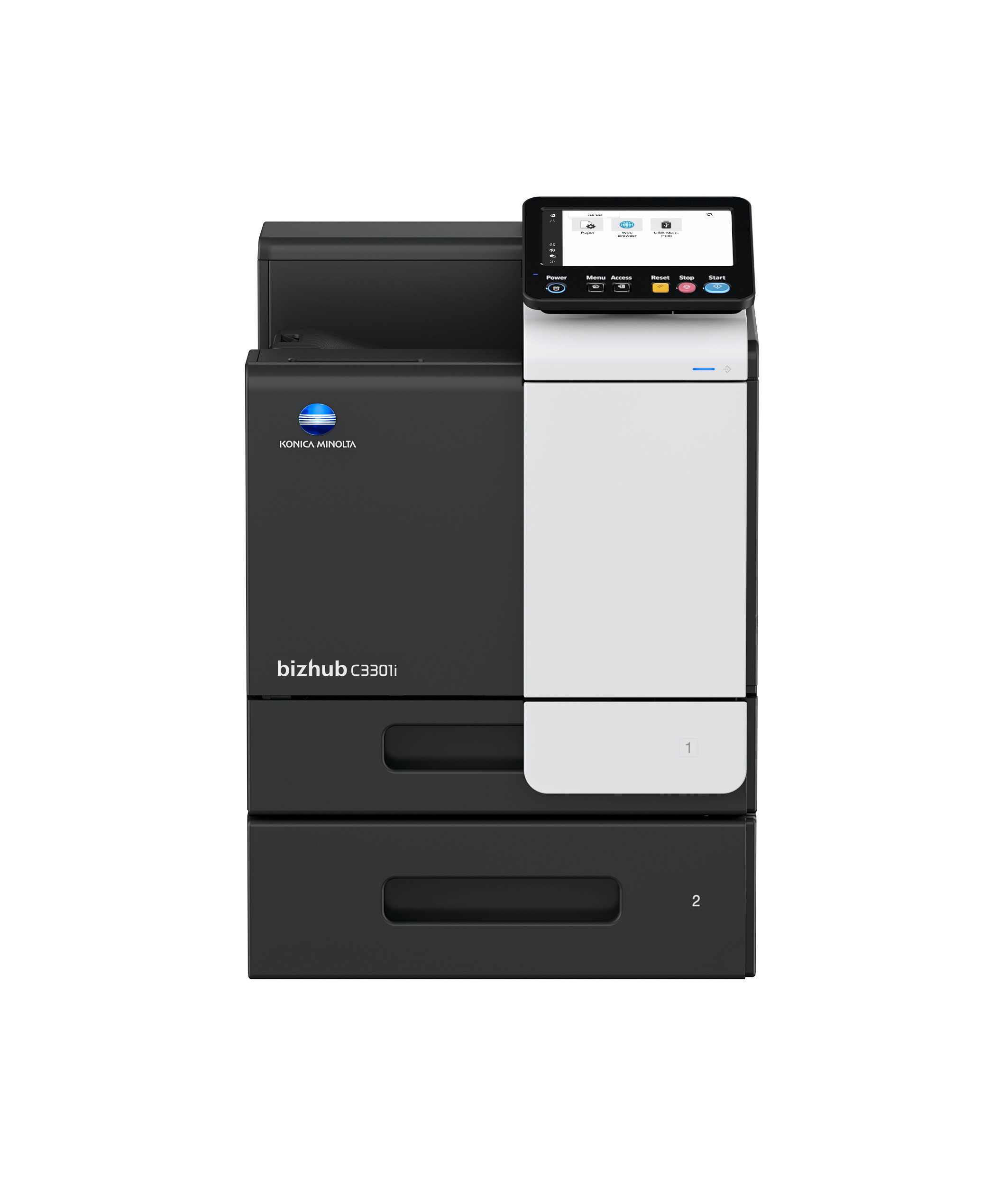 bizhub C3301i extra papierlade