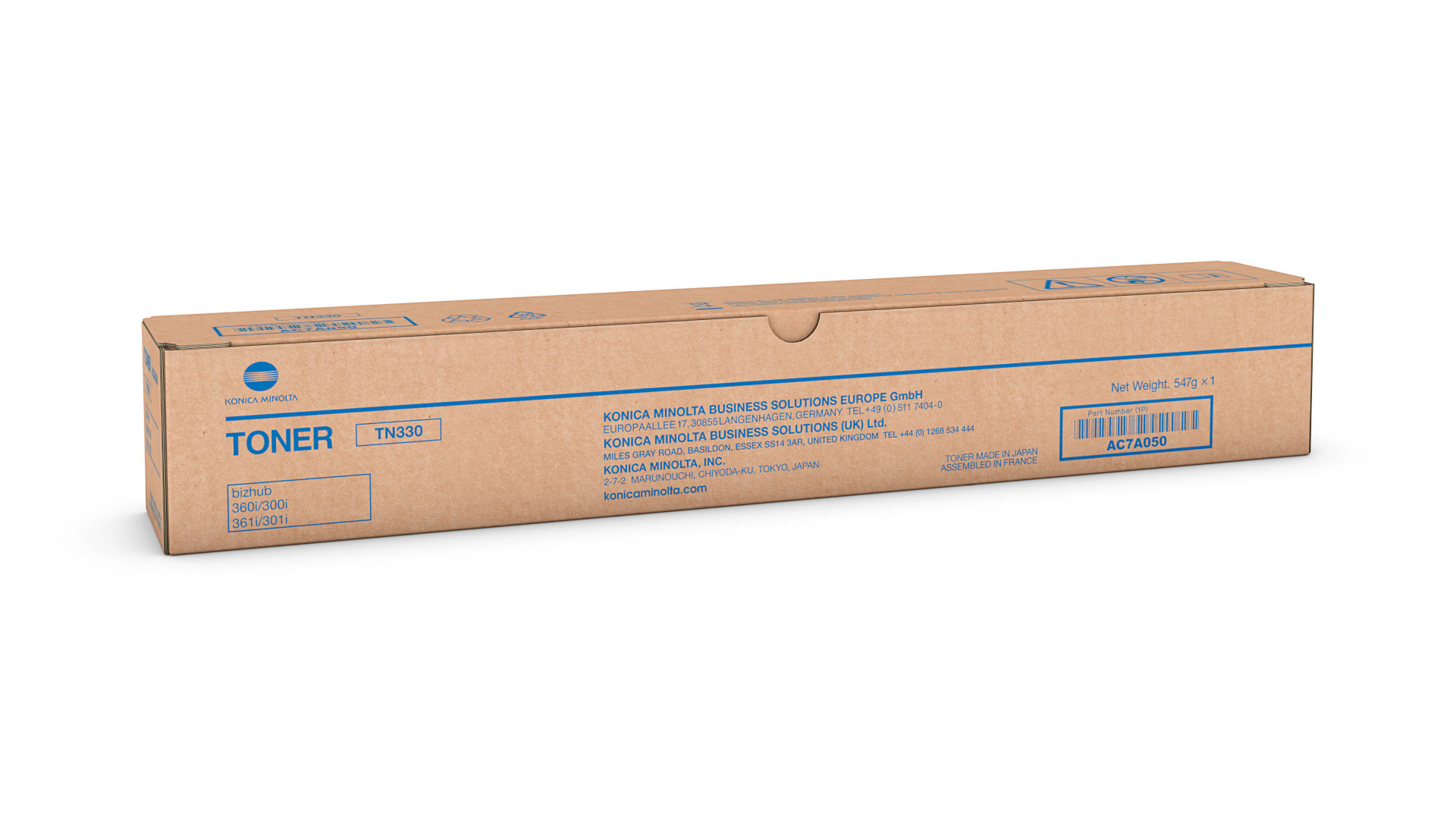 Toner Black for bizhub 300i/301i/360i/361i - TN330